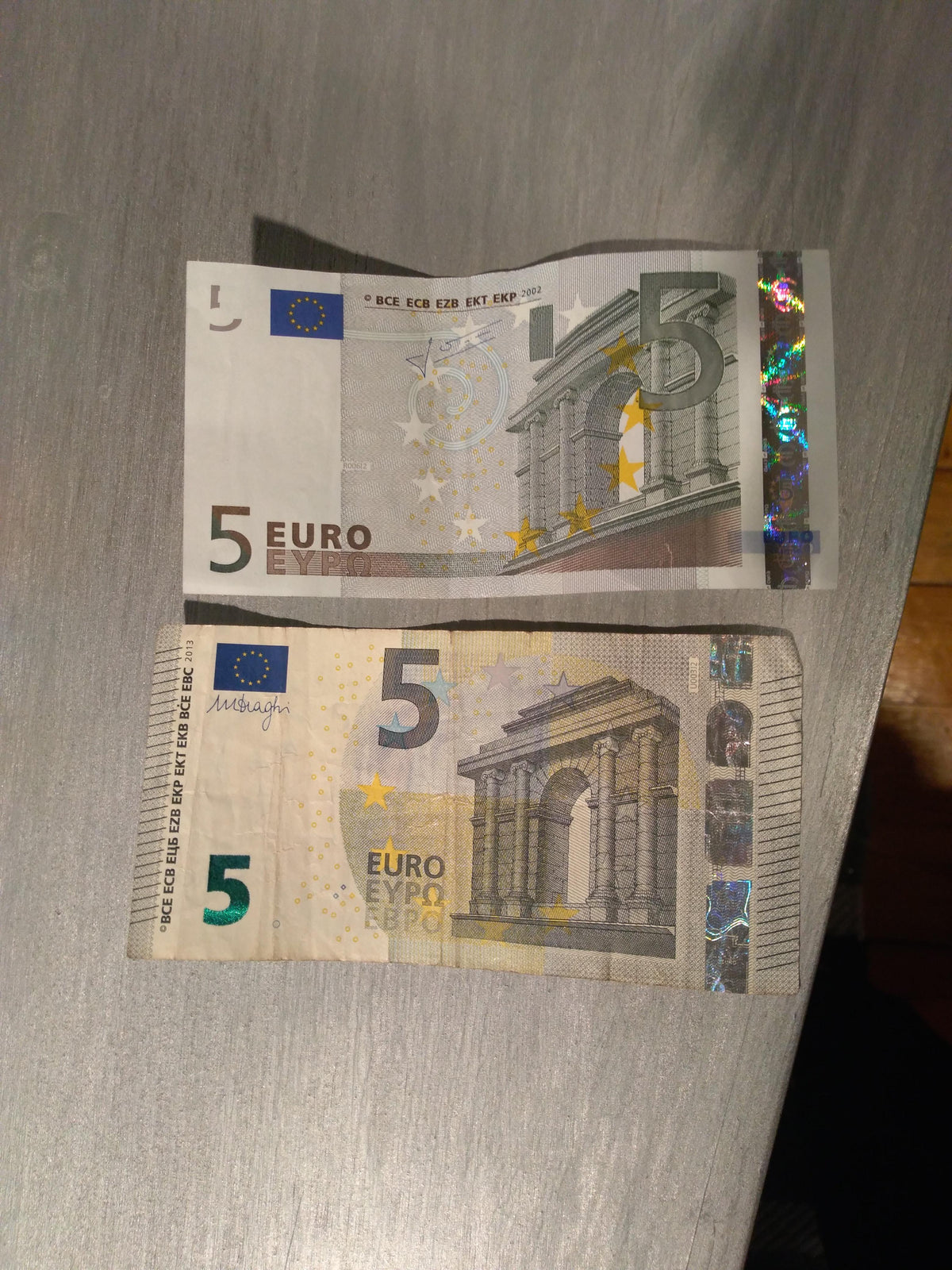 Counterfeit 5 Euro Banknotes Pack 1 - 100u