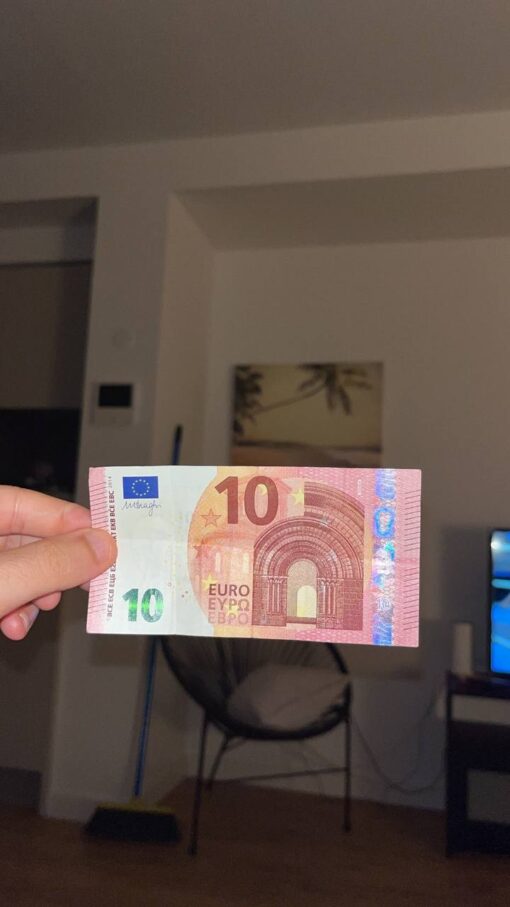 Counterfeit 10 Euro Banknotes Pack 2 - 500u