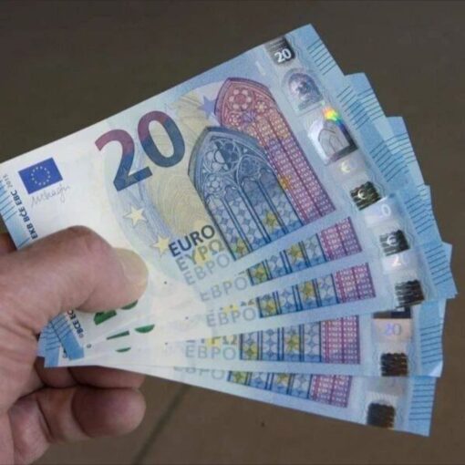 Counterfeit 20 Euro Banknotes Pack 1 - 100u